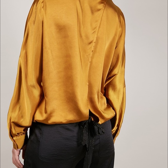 FRNCH – Satin Tie Back Blouse - Picture 6 of 10